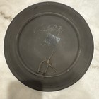 Signed Hungarian Sgraffito Pottery Ceramic Dish Wall Art Hungary 8 5   