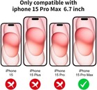 For Iphone 15 Pro Max Screen Protector Anti Glare Eye Protection High
