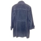 Giacca Coat Women s Size Large Vintage Made In Mongolia Scalloped Texture Retro