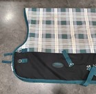 Lightly Used Weatherbeeta 1200d Smartpak Plaid Turnout High Neck Blanket - 72   