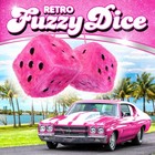 Pink Fuzzy Dice Car Accessories - Plush Cute Car Accessories For Interior - P   