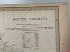 South America Map  Sduk  Original Antique Dated 1842  13 X 16 Inches