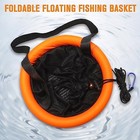 Dovesun Floating Fishing Basket  Collapsible Fishing Net Portable Nylon-mesh    