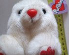 1994  swibco Puffkins  6679 Plush Toy Hugs The Love Bear  
