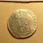 Nueva Granada 1808 Gold Plated Silver 2r Proclamation Rare  Look