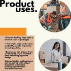 Acrylic Carton Sealing Packing Tape 1 88 Inch X 110 Yards Choose Your Color   Qt