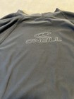 O   neill Performance Fit Rash Guard Gray Upf 50  Surf Shirt Men   s Large
