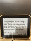 Author Clock     Volume 2  large 7 8      Alarm Clock New Quote Every Minute  Shelf 