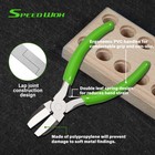 Speedwox 5-inch Flat Nose Plier Nylon Jaw Pliers For Jewelry Making Smooth Ja   