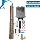 Dc 24v 3  Solar Pump Submersible Pump Bore 270w Deep Well Pump   Mppt Controller