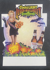 1996 Coors Light Beer Pam Anderson Queen Of Halloween Standup Table Tent  