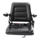 Universal Tractor Seat W slide Tracks For Kubota Bobcat John Deere Ford Black