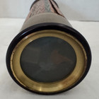 Vintage Van Cort Instruments Brass   Wood Kaleidoscope 5 5  Signed South Deerfie