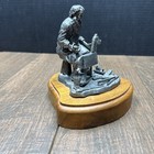 Rb Pewter Santa Claus Saint Nicholas Workshop M a  Ricker Signed 460 1000