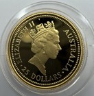 1992  25 Australia 1 4 Oz Gold Proof Kangaroo   Nugget Coin     750 Eagle Privy