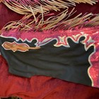 Hilason Western Rodeo Chaps Horse Bull Riding Genuine Leather Pink Black