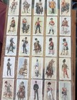 Tobacco Cigarette Cards Rare Full Set 50 Player And Sons Regimental Uniforms