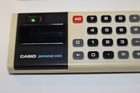 Vintage Casio Personal-mini Calculator Ad-28 With Original Case Tested And Works