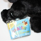Ganz Webkinz 9  Hm136 Black Lab Puppy Dog Stuffed Toy With Unused Code Nwt