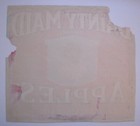 Original 1920s Bordered Red Dainty Maid Apple Crate Label Wenatchee White Blouse