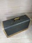 Vintage Necchi Bu Supernova Sewing Machine Made In Italy Two-tone Case Pedal