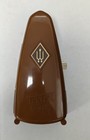 Vtg Wittner Taktell Piccolo Metronome Germany 831  Key Wound Brown Tested Works