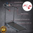 Serenelife Slftrd20 Smart Folding Treadmill Fitness Jogging Exercise Machine
