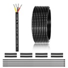 22 Gauge 4 Conductor Electrical Wire 25ft   2464 22 Awg 4 Wire Cable Tinned C   