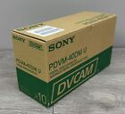 Sony Pdvm-40dm U Dvcam Tapes Box Of 10 Digital Video Cassette - New - Nos