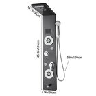 Shower Panel Tower System Jets Led Stainless Steel 6 Modes Rain Waterfall