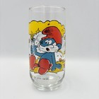 Peyo Smurfs 1982 Collectible Drinking Glasses Set Of 6 Different