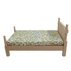 1 12 Miniature Vintage Handmade Wooden Bed Dollhouse Bedroom Furniture Model Toy