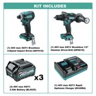 Makita Gt200d-bl4025 40v Max Xgt Bl Li-ion 1 2  2-tool Combo Kit  2 5 Ah  New