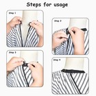 Hair Cutting Cape Salon Hairdressing Gown Barber Shop Cloth Apron