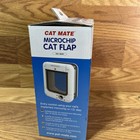 Cat Mate Microchip Cat Flap Pet Door 35mm  1 3 8   To 50mm  2     Model 360w-us