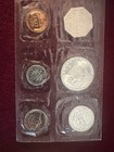 Original 1956 U s  Mint Silver 5 Coin Proof Set Sealed Plastic With Envelope