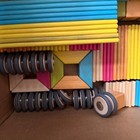 Tegu Kids Classroom Set 240 Piece Magnetic Wooden Building Blocks Homeschool
