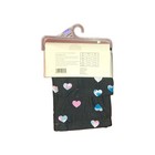 Bobbie Brooks Girls Super Soft Heart Print Ankle Leggings M Elastic Stretch