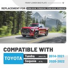 Skid Plate For 2014-2021 Toyota Tundra 4 6l 5 7l 2020-2022 Toyota Sequoia 5 7l 