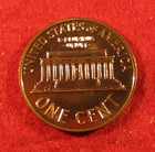 1963  p  Philadelphia Proof Lincoln Memorial Cent penny - Uncirculated 