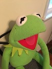 Vintage Applause Kermit Poseable Plush Muppets 34  Full Body Stuffed Animal Read