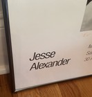 Jesse Alexander Vintage Signed Photograph Print Poster - Jim Clark At Spa  1960