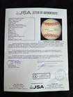 Willie Mays Signed Autographed National League Baseball Ball Jsa Loa