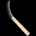 Zenport K207 Harvest Knife Sickle  5 Inch Carbon Steel Blade  Beige - 1 Pack