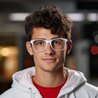 White Frame Clear Lens Vintage Retro Glasses Classic 80s 90s Uvb Uva Protection