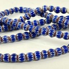 Tiny 6 Layer Chevron Venetian Trade Beads 35inch