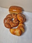Faux Fake Realistic Bread Loaf Buns Croissant Prop Food Lot Of 4 Home Decor