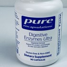Pure Encapsulations Digestive Enzymes Ultra 90 Capsules New Sealed  Exp 8 2026