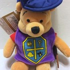 Nwt Disney Store Exclusive Winnie The Pooh Musketeer 8  Mini Bean Bag Plush