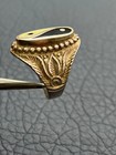 Vintage Hallmark 925 Sterling Silver Engraved Oval Ring The Good And The Bad